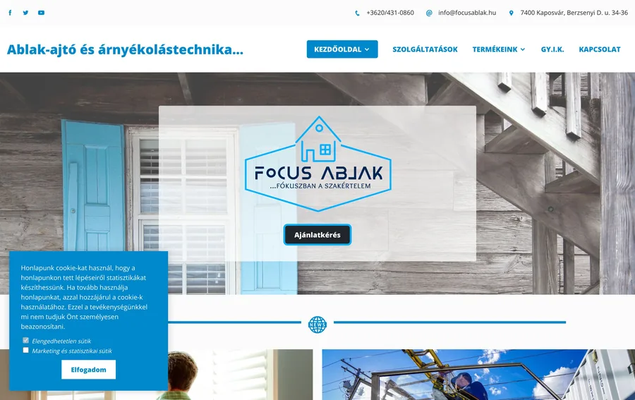 Focusablak — weboldal referencia